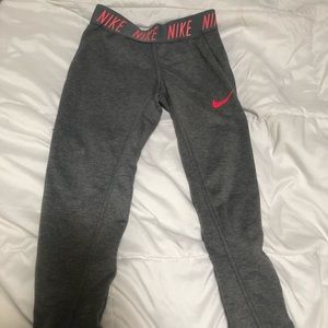 Nike Fitted Gray Sweatpant Joggers